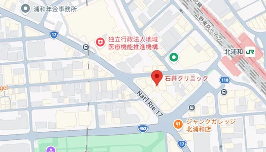 石井クリニック周辺の地図